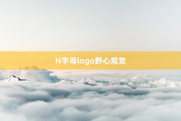 H字母logo野心观赏